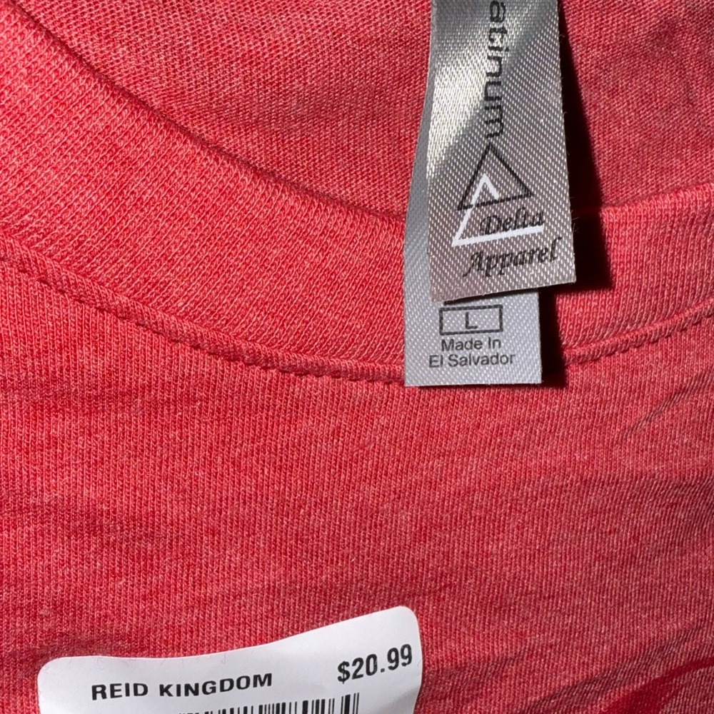 KC Cheifs: Coach Reid Tee- Super Soft (Size;Large) - Picture 5 of 6